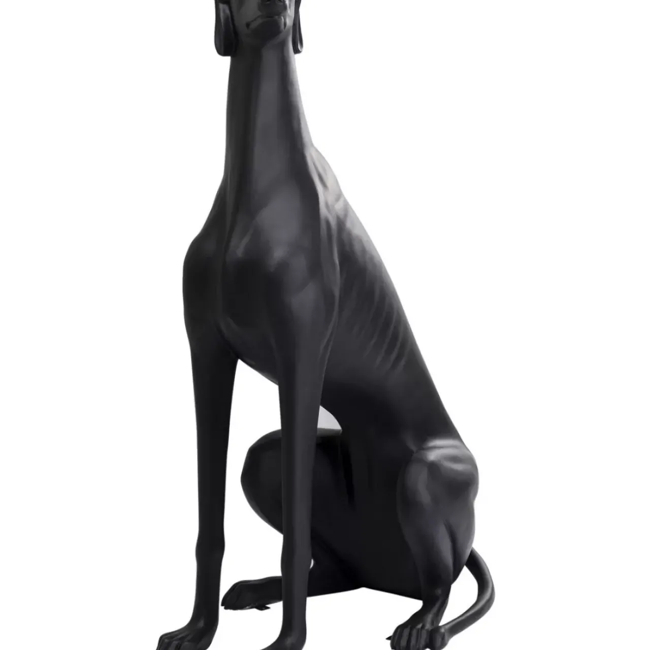 KARE Design Deko & Geschenkartikel-Skulptur Greyhound Oskar Schwarz 180Cm