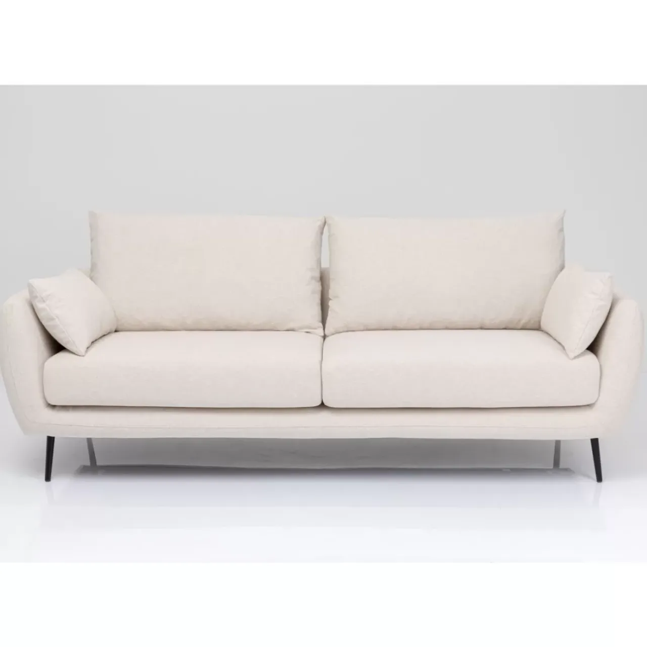 KARE Design Sofas & Couches-Sofa Amalfi 2-Sitzer Creme 219Cm
