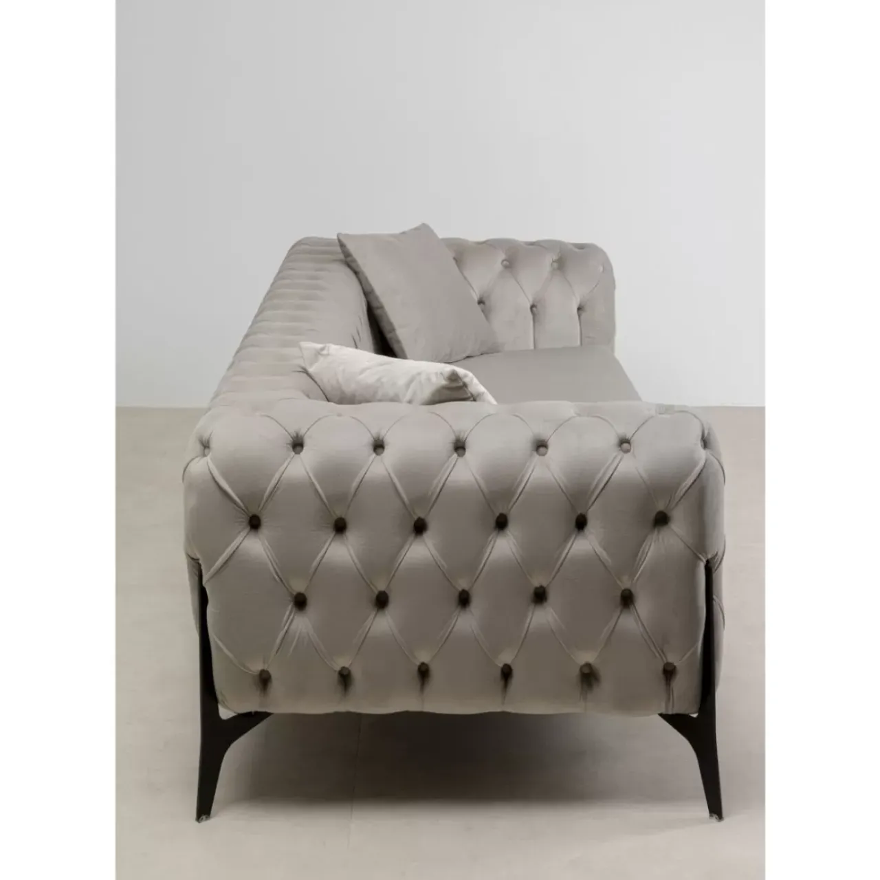 KARE Design Sofas & Couches-Sofa Bellissima 3-Sitzer Beige 240Cm