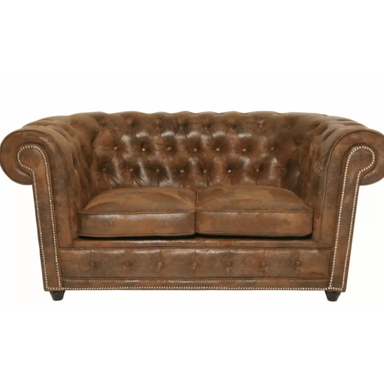 KARE Design Sofas & Couches-Sofa Cambridge 2-Sitzer Vintage Smart