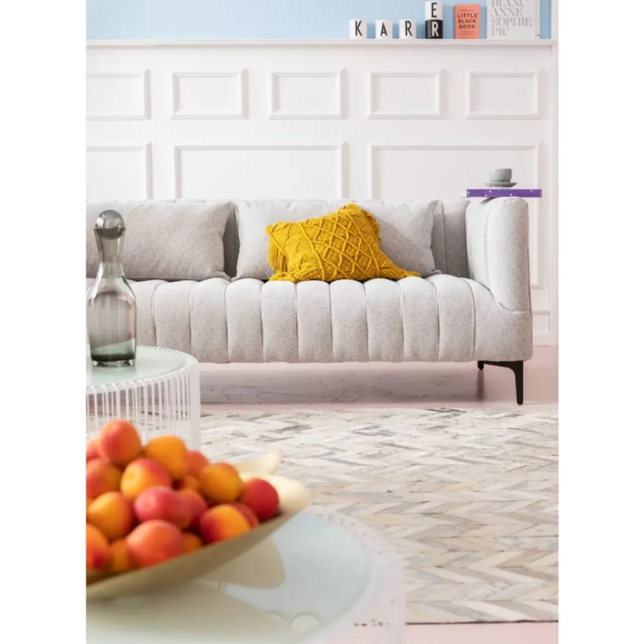 KARE Design Sofas & Couches-Sofa Celebrate 3-Sitzer S&P