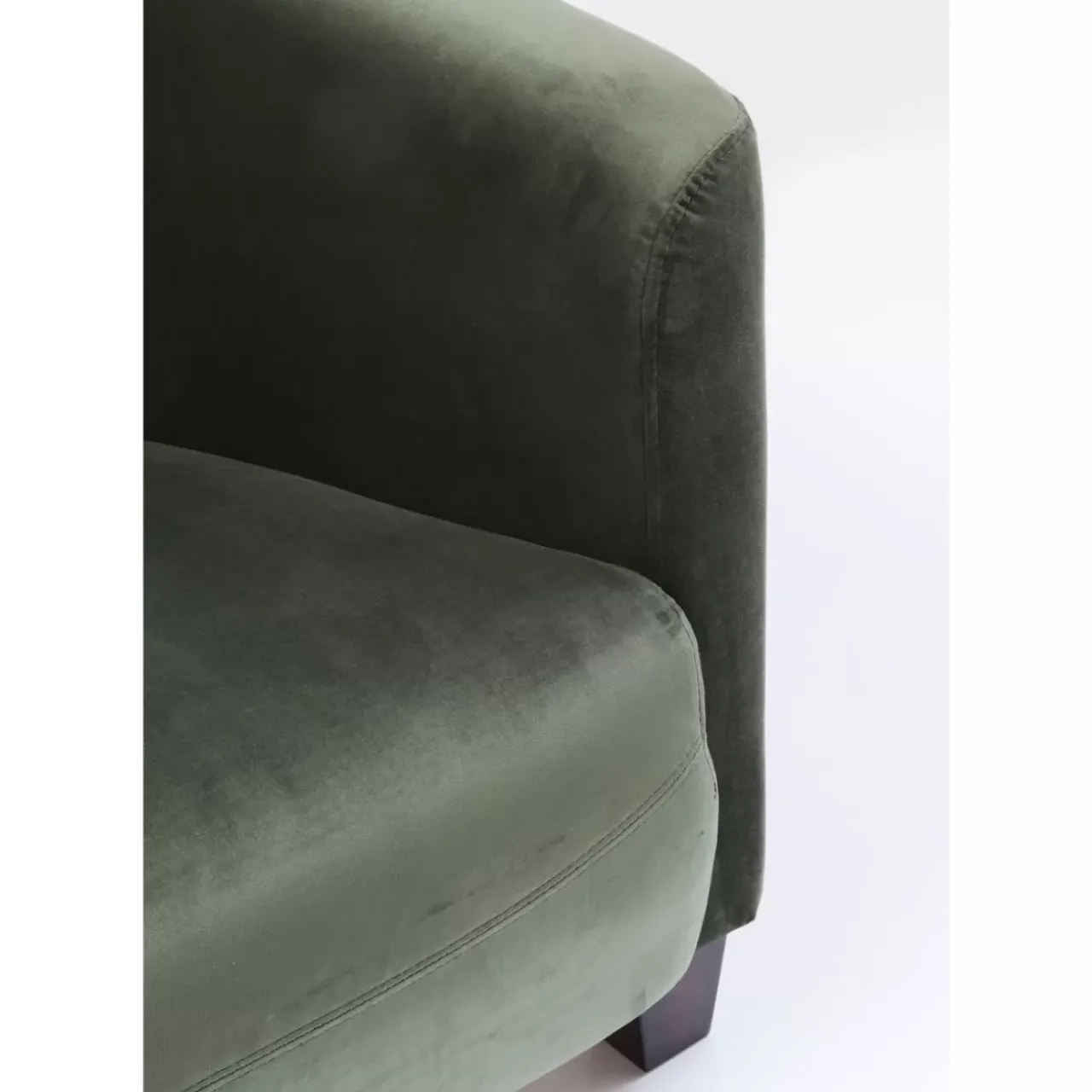 KARE Design Sofas & Couches-Sofa Cigar Lounge 3-Sitzer Grun