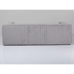 KARE Design Sofas & Couches-Sofa Cubetto 3-Sitzer Hellgrau 220Cm