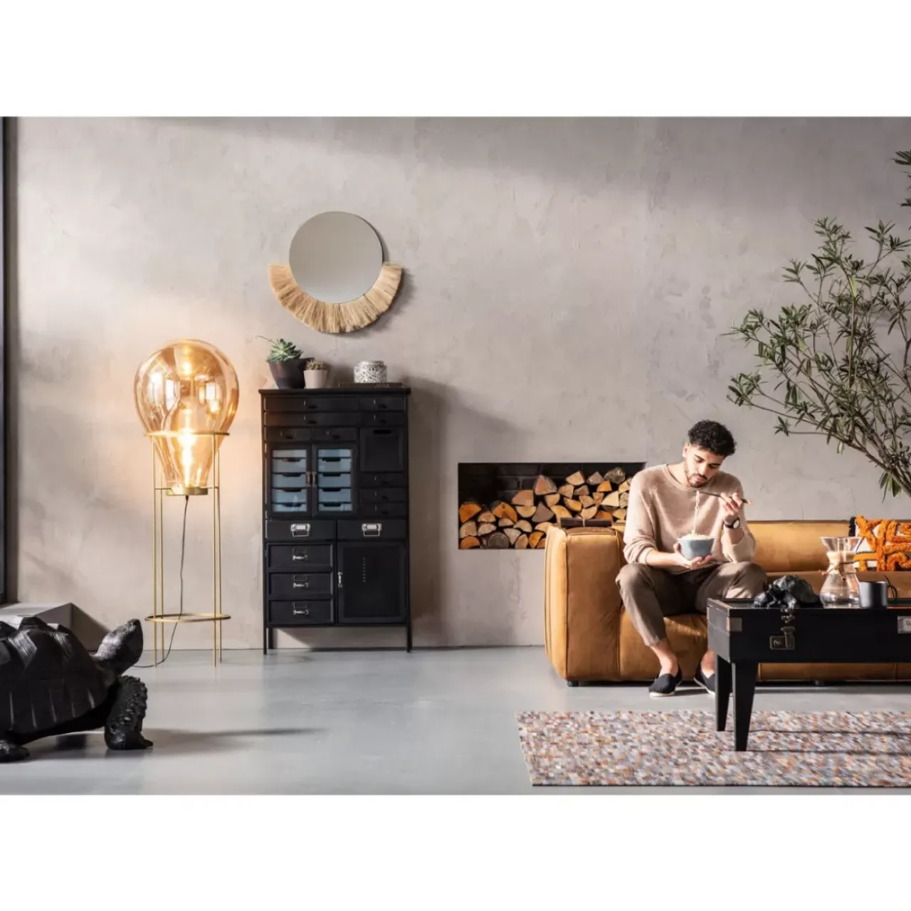 KARE Design Sofas & Couches-Sofa Cubetto 3-Sitzer Velvet Braun