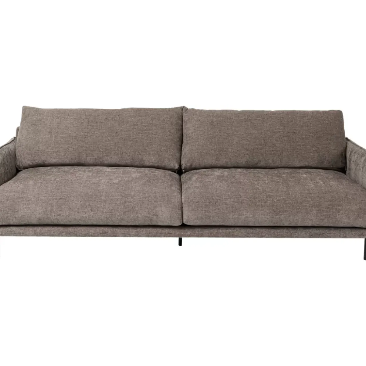 KARE Design Sofas & Couches-Sofa Edna 3-Sitzer Grau 245Cm