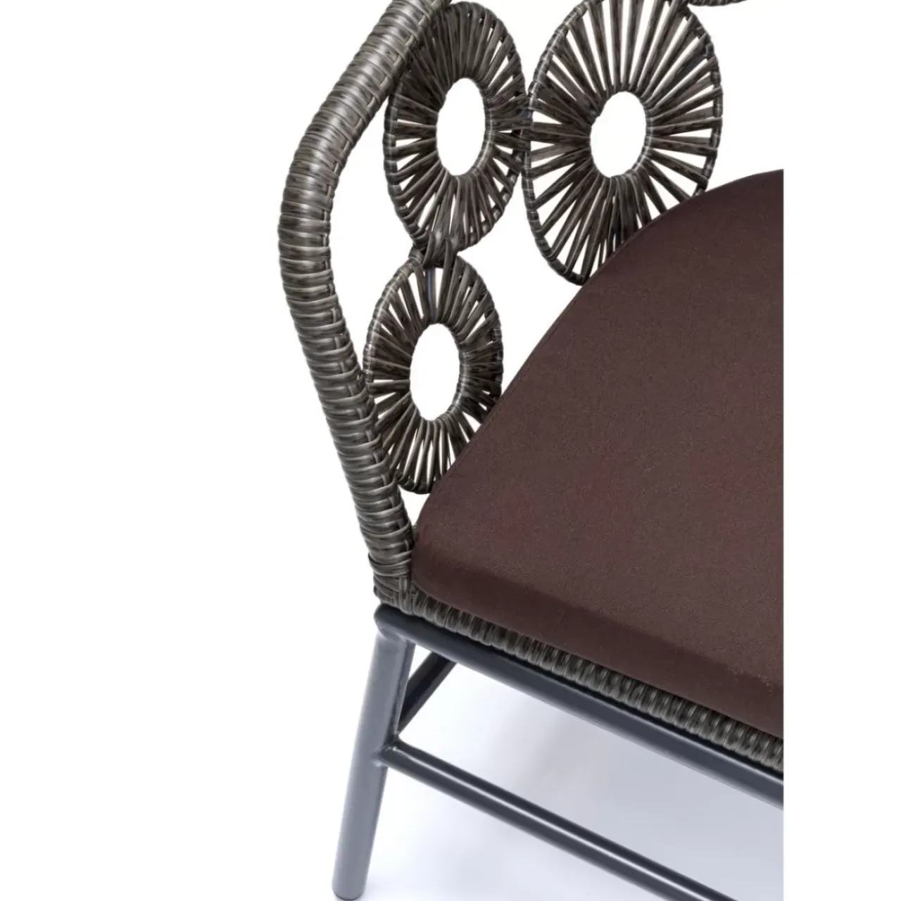 KARE Design Outdoormöbel-Sofa Ibiza Braun