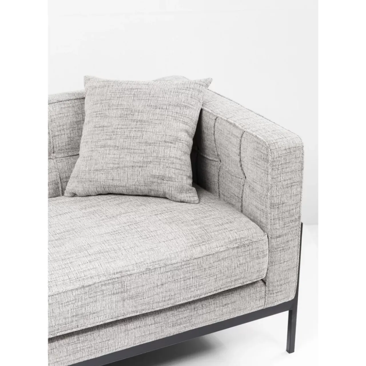 KARE Design Sofas & Couches-Sofa Loft 3-Sitzer Salt & Pepper