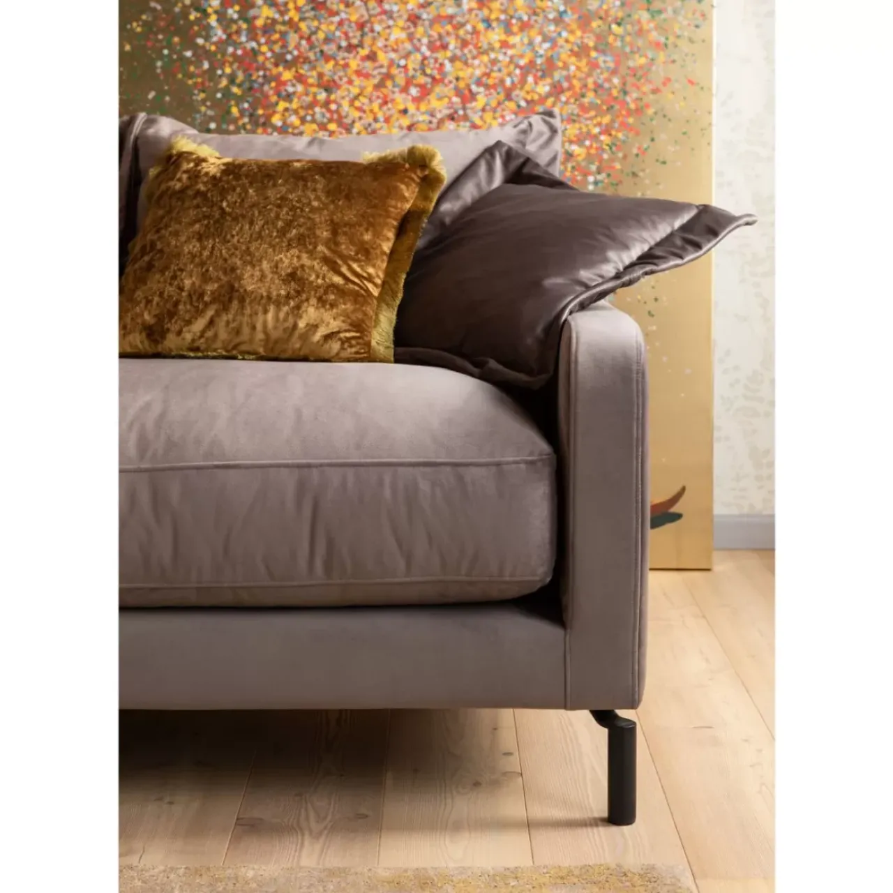 KARE Design Sofas & Couches-Sofa Lullaby 2-Sitzer Taupe