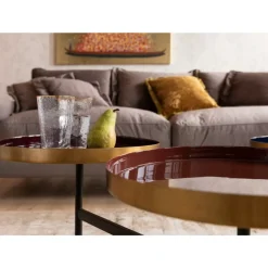 KARE Design Sofas & Couches-Sofa Lullaby 3-Sitzer Taupe