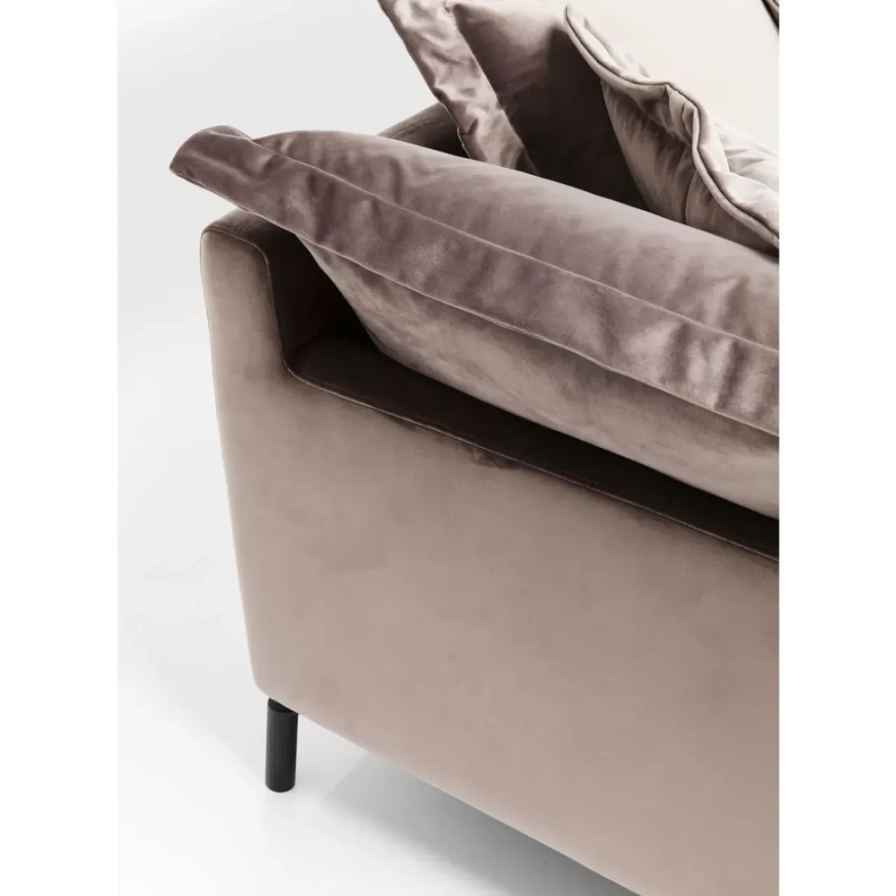 KARE Design Sofas & Couches-Sofa Lullaby 3-Sitzer Taupe