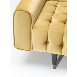 KARE Design Sofas & Couches-Sofa Milchbar 3-Sitzer Velvet Honey