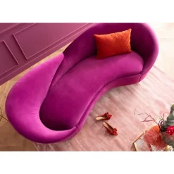 KARE Design Sofas & Couches-Sofa Night Fever 3-Sitzer Lila