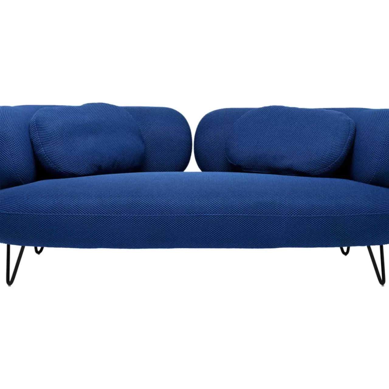 KARE Design Sofas & Couches-Sofa Peppo 2-Sitzer Blau 182Cm