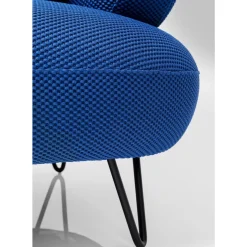 KARE Design Sofas & Couches-Sofa Peppo 2-Sitzer Blau 182Cm