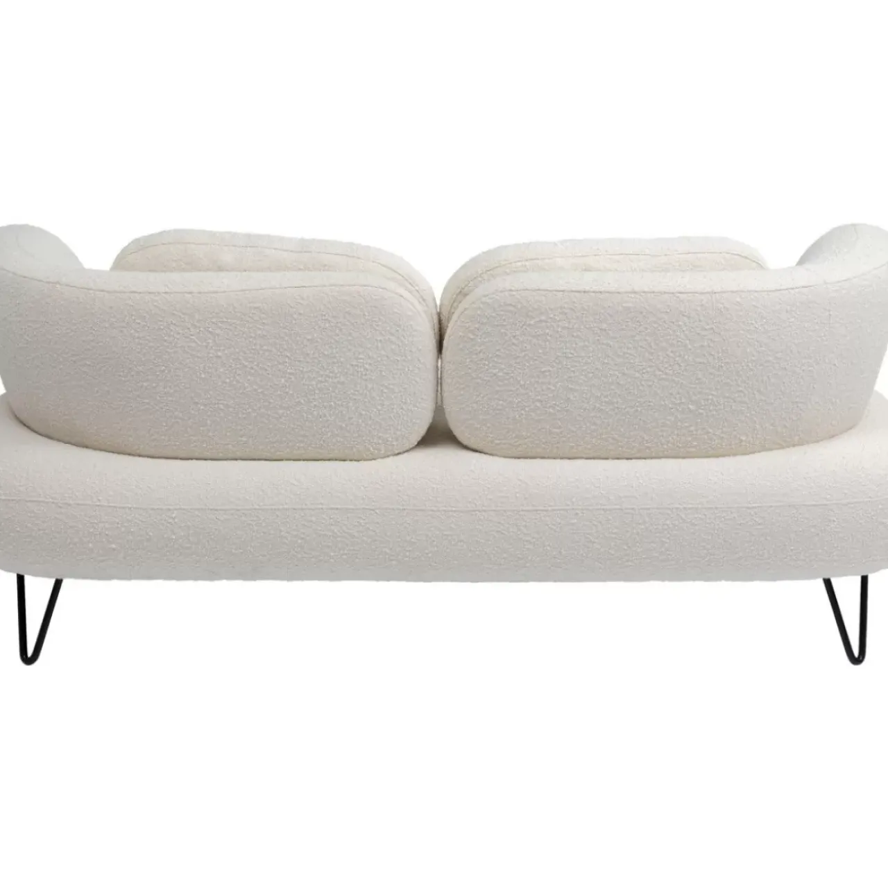 KARE Design Sofas & Couches-Sofa Peppo 2-Sitzer Weis 182Cm