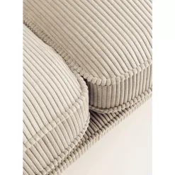 KARE Design Sofas & Couches-Sofa Shirly 3-Sitzer Creme