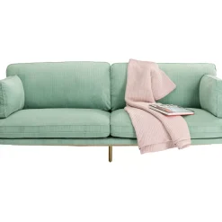 KARE Design Sofas & Couches-Sofa Shirly 3-Sitzer Mint