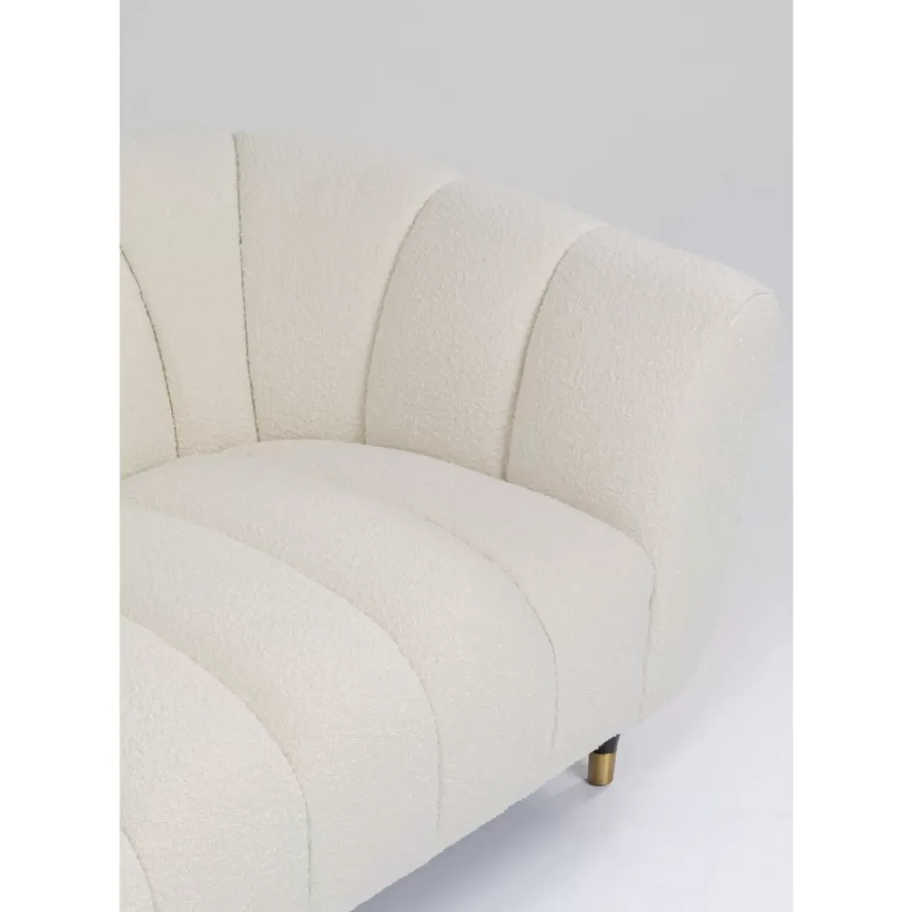 KARE Design Sofas & Couches-Sofa Spectra 3-Sitzer Weis 245Cm