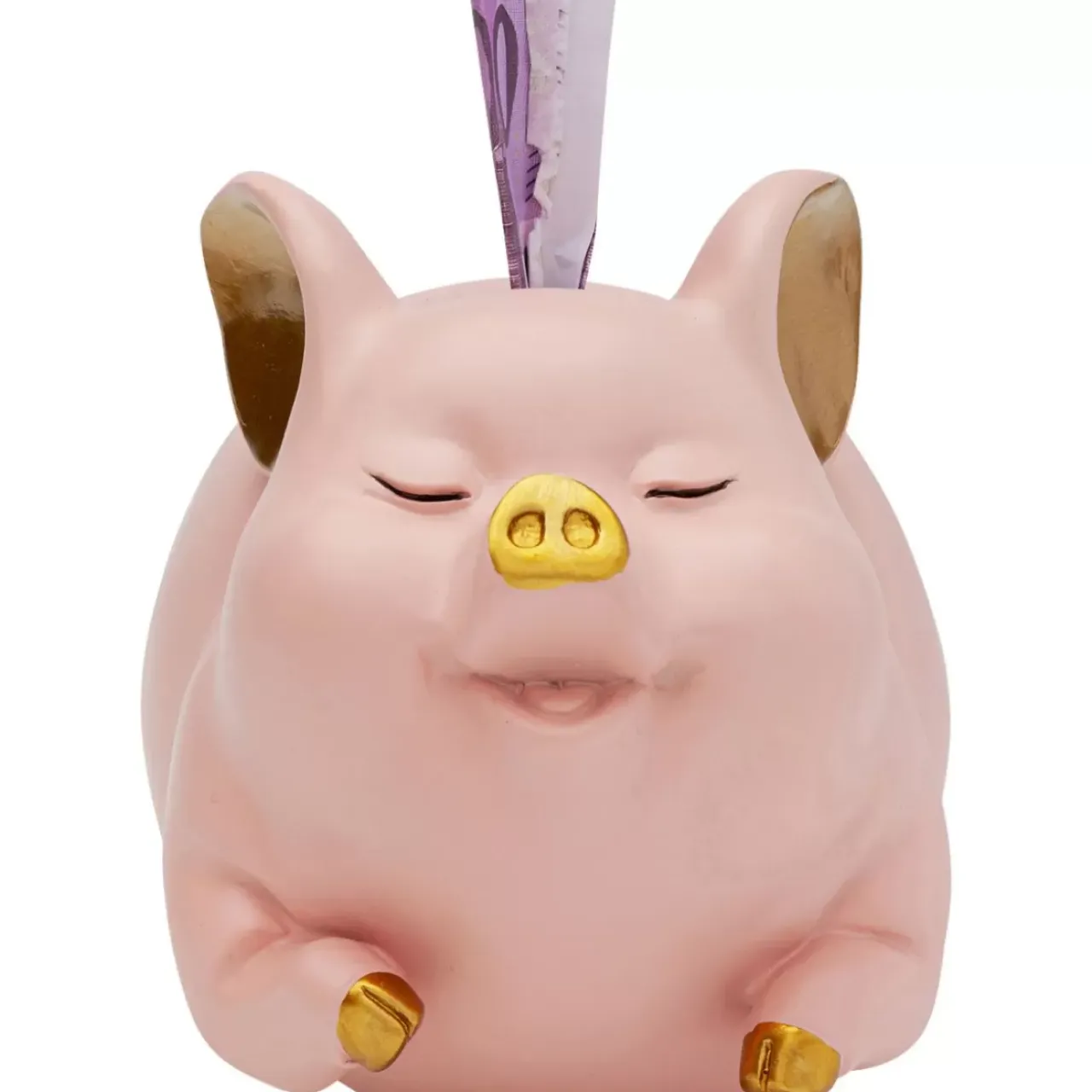 KARE Design Deko & Geschenkartikel-Spardose Happy Pig Rosa