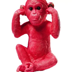 KARE Design Deko & Geschenkartikel-Spardose Monkey Kikazaru Rot