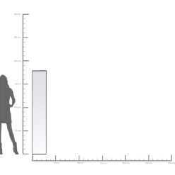 KARE Design Spiegel-Spiegel Bella 180X30Cm