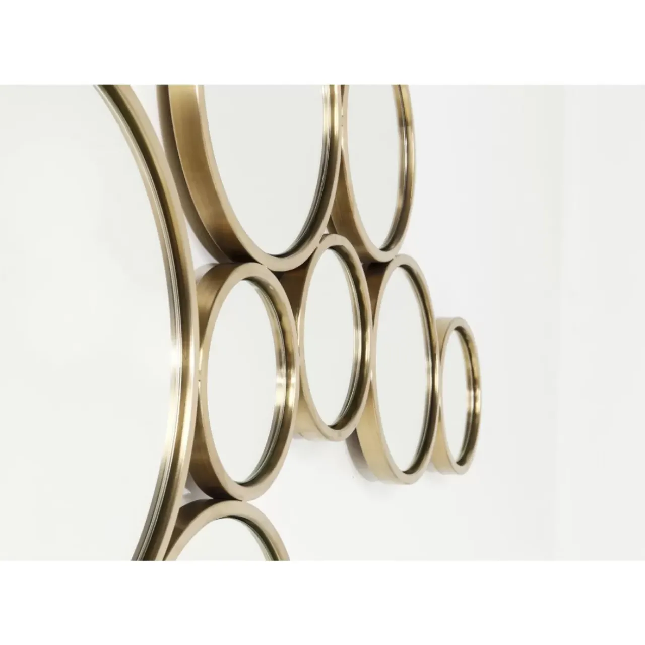 KARE Design Spiegel-Spiegel Bubbles Messing 183X93Cm