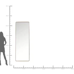 KARE Design Spiegel-Spiegel Curve Cobre 70X200Cm