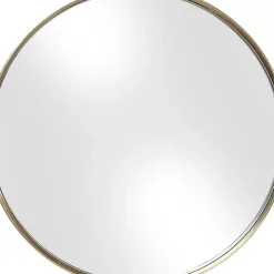 KARE Design Spiegel-Spiegel Curve Mo Brass O60Cm