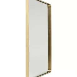 KARE Design Spiegel-Spiegel Curve Mo Brass 80X120Cm