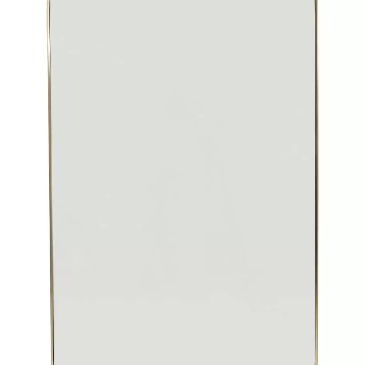 KARE Design Spiegel-Spiegel Curve Rectangular Brass 80X120Cm