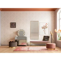 KARE Design Spiegel-Spiegel Hipster Bamboo 80X180Cm