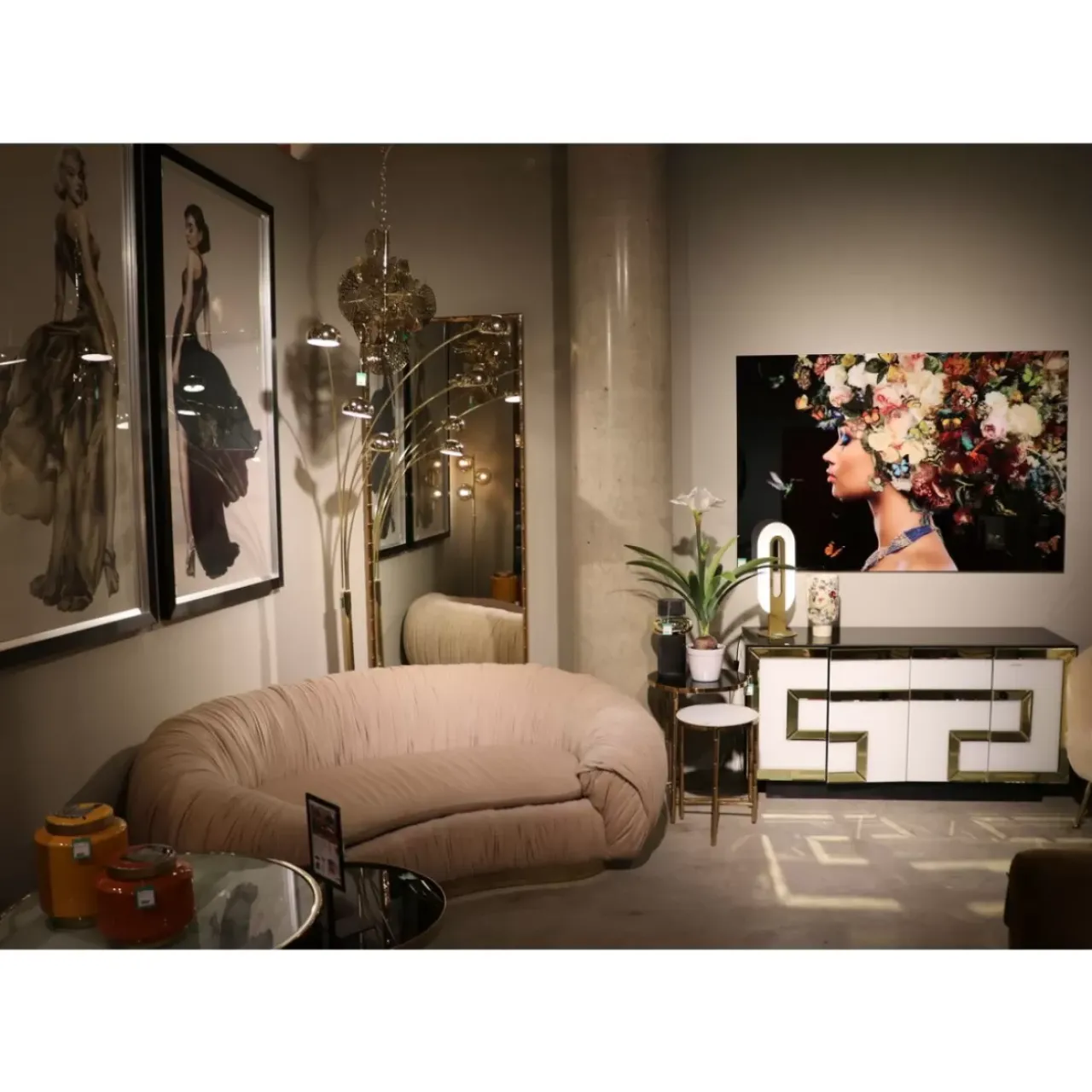 KARE Design Spiegel-Spiegel Hipster Bamboo 80X180Cm