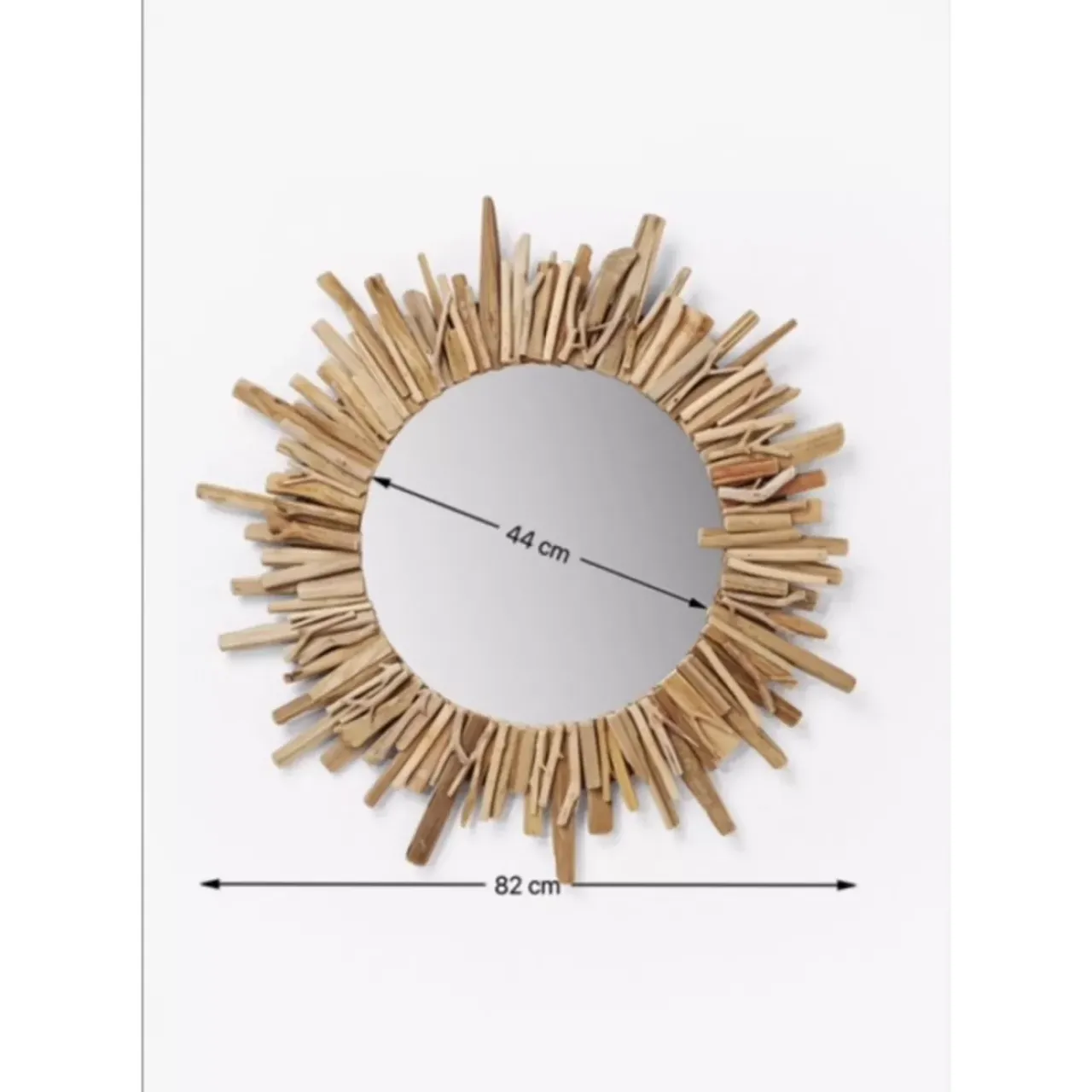 KARE Design Spiegel-Spiegel Legno O82Cm
