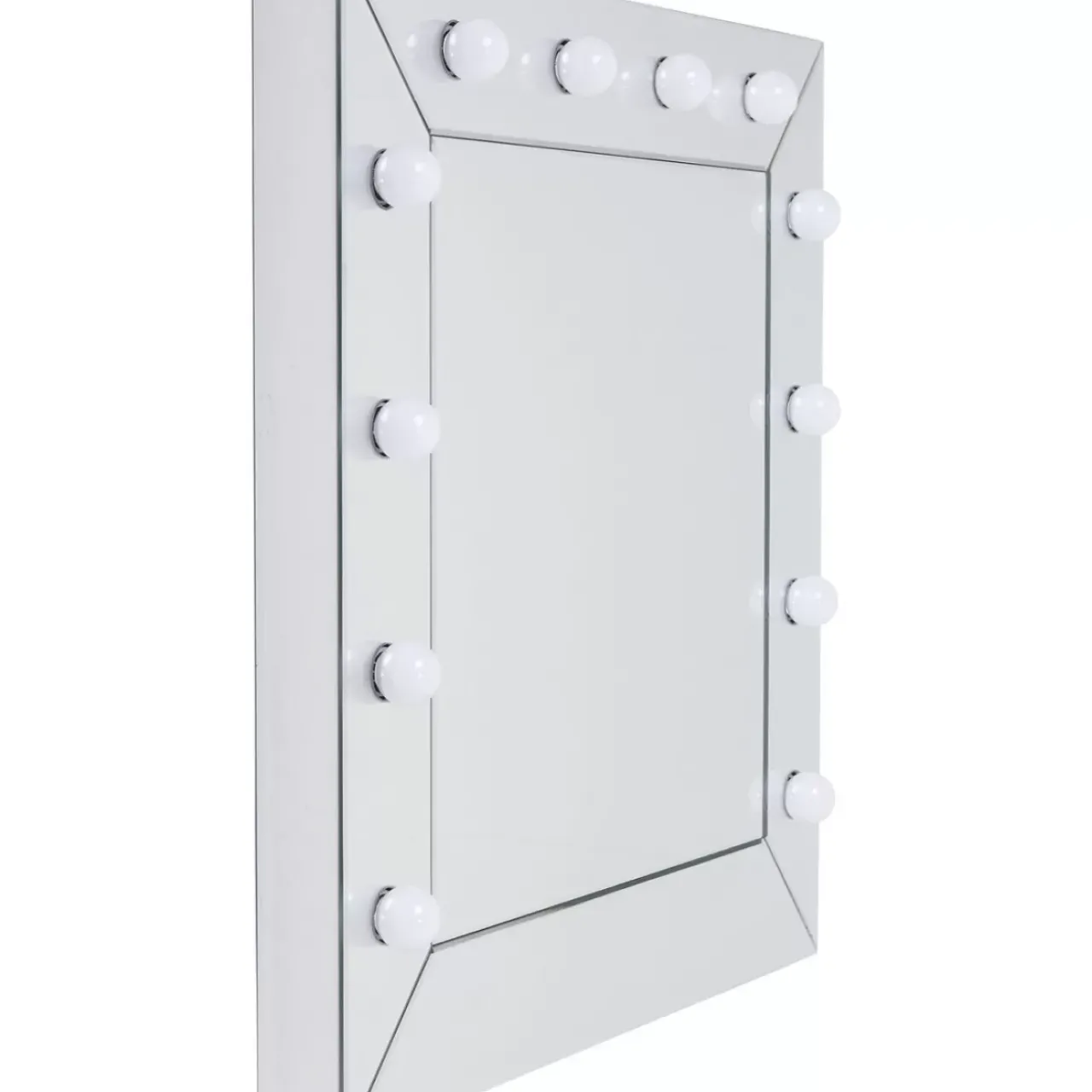 KARE Design Leuchtobjekte-Spiegel Make Up Square 81X81Cm