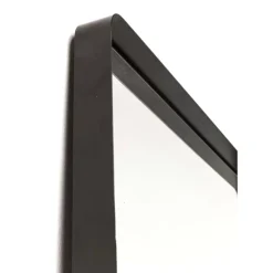 KARE Design Spiegel-Spiegel Ombra Mo Soft Schwarz 80X200Cm