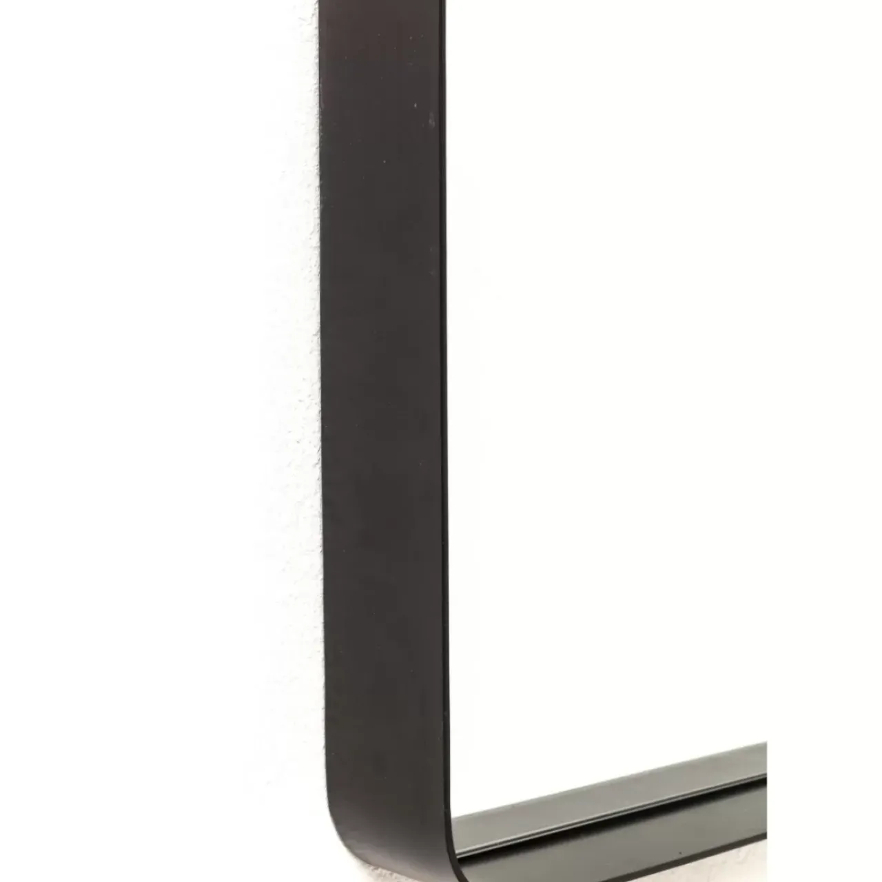 KARE Design Spiegel-Spiegel Ombra Soft Schwarz 200X80Cm