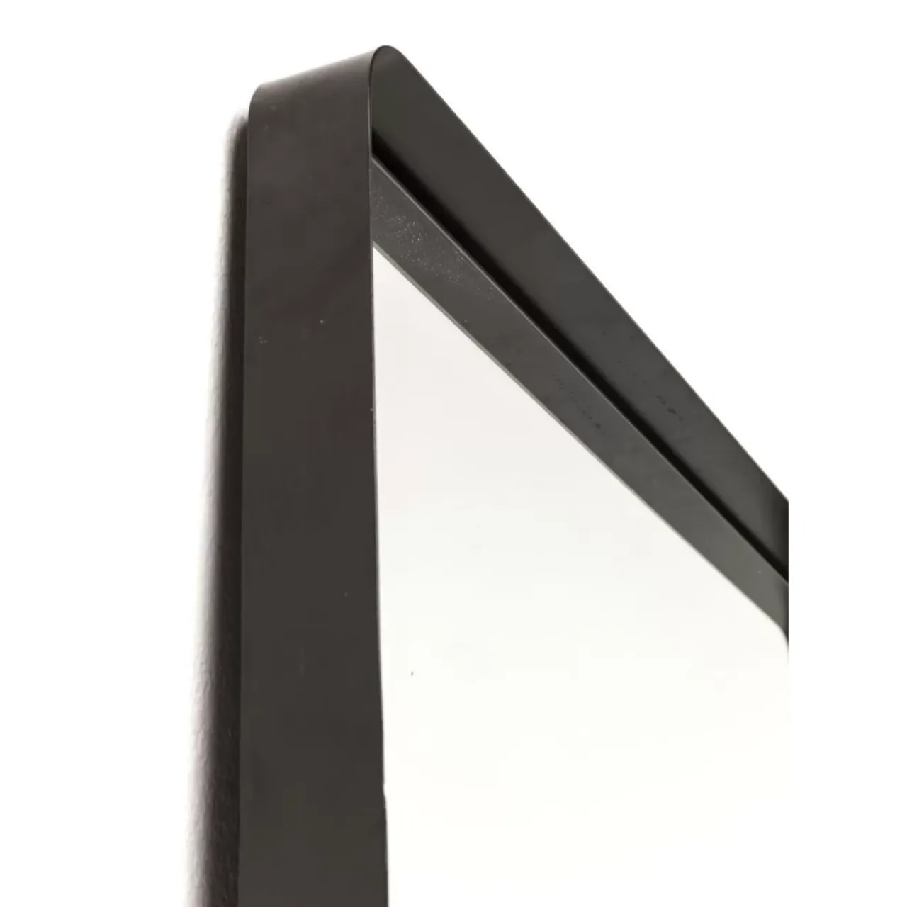 KARE Design Spiegel-Spiegel Ombra Soft Schwarz 200X80Cm