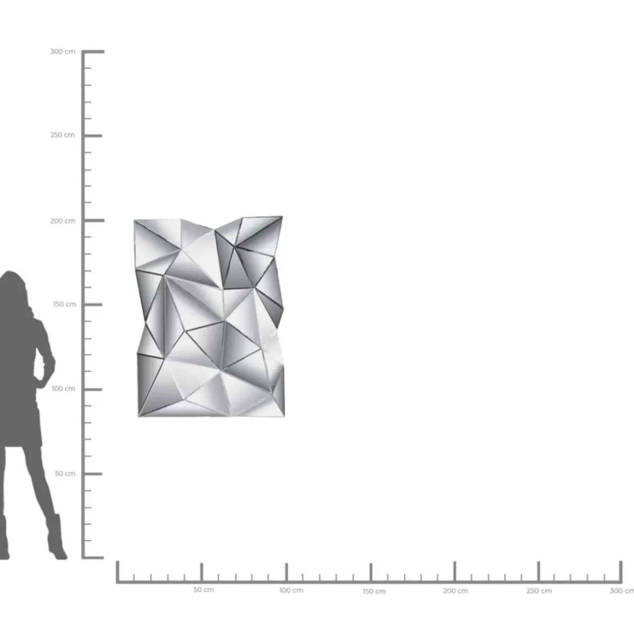 KARE Design Spiegel-Spiegel Prisma 120X80Cm