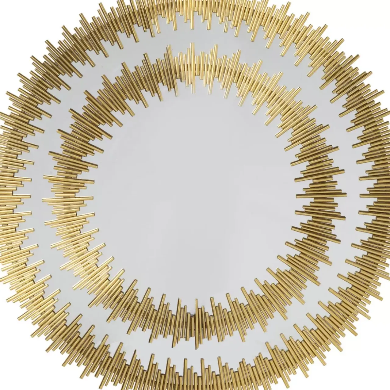KARE Design Spiegel-Spiegel Solare Gold O132Cm
