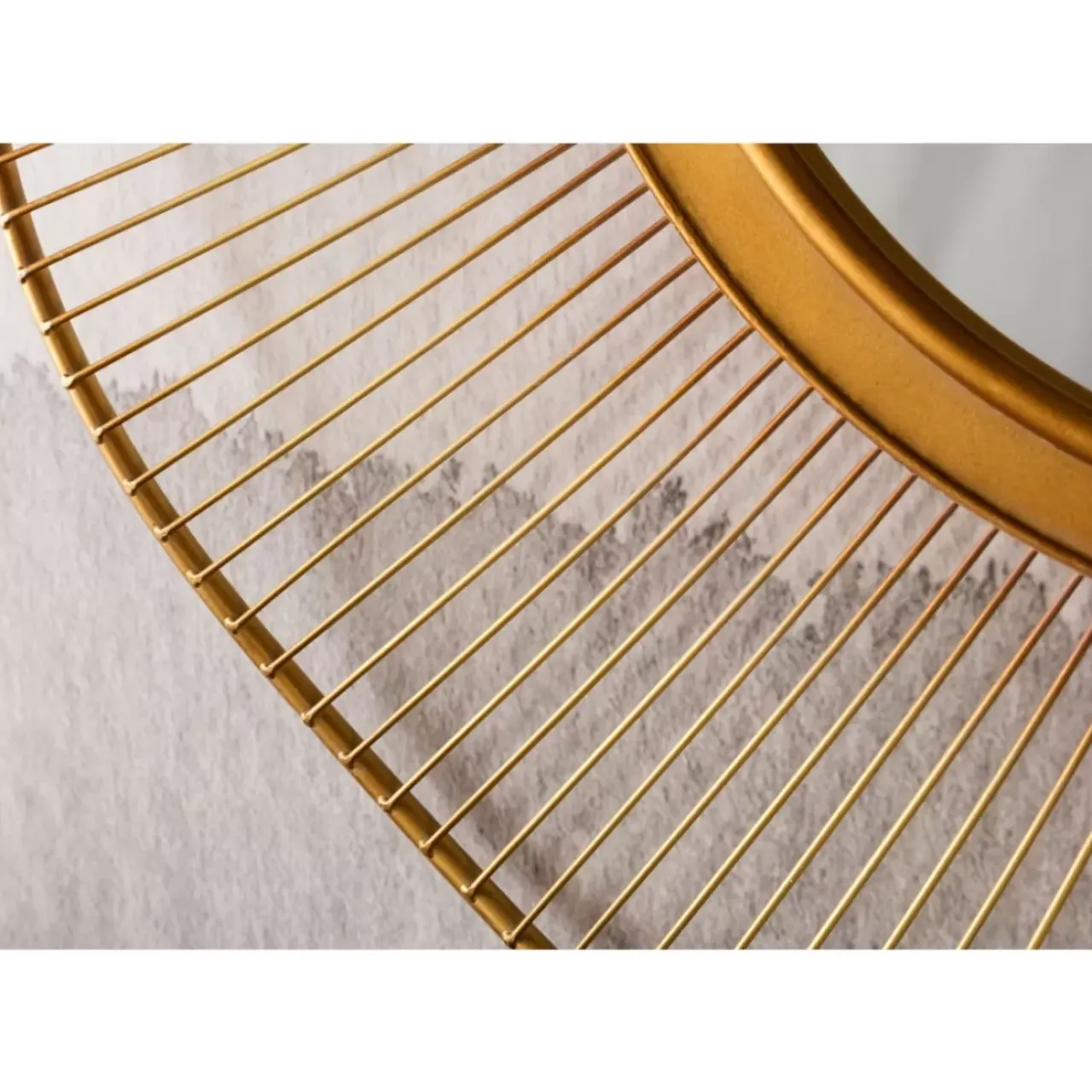 KARE Design Spiegel-Spiegel Sun Storm Gold O93Cm