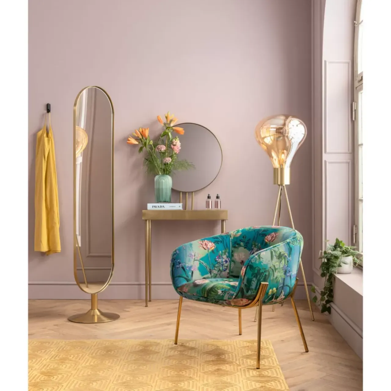 KARE Design Spiegel-Standspiegel Curve Mo 40X170Cm