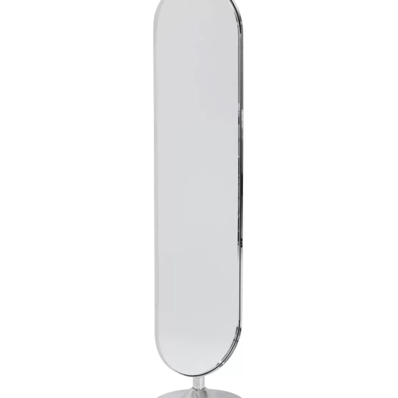 KARE Design Spiegel-Standspiegel Curvy Chrom Look 40X170Cm