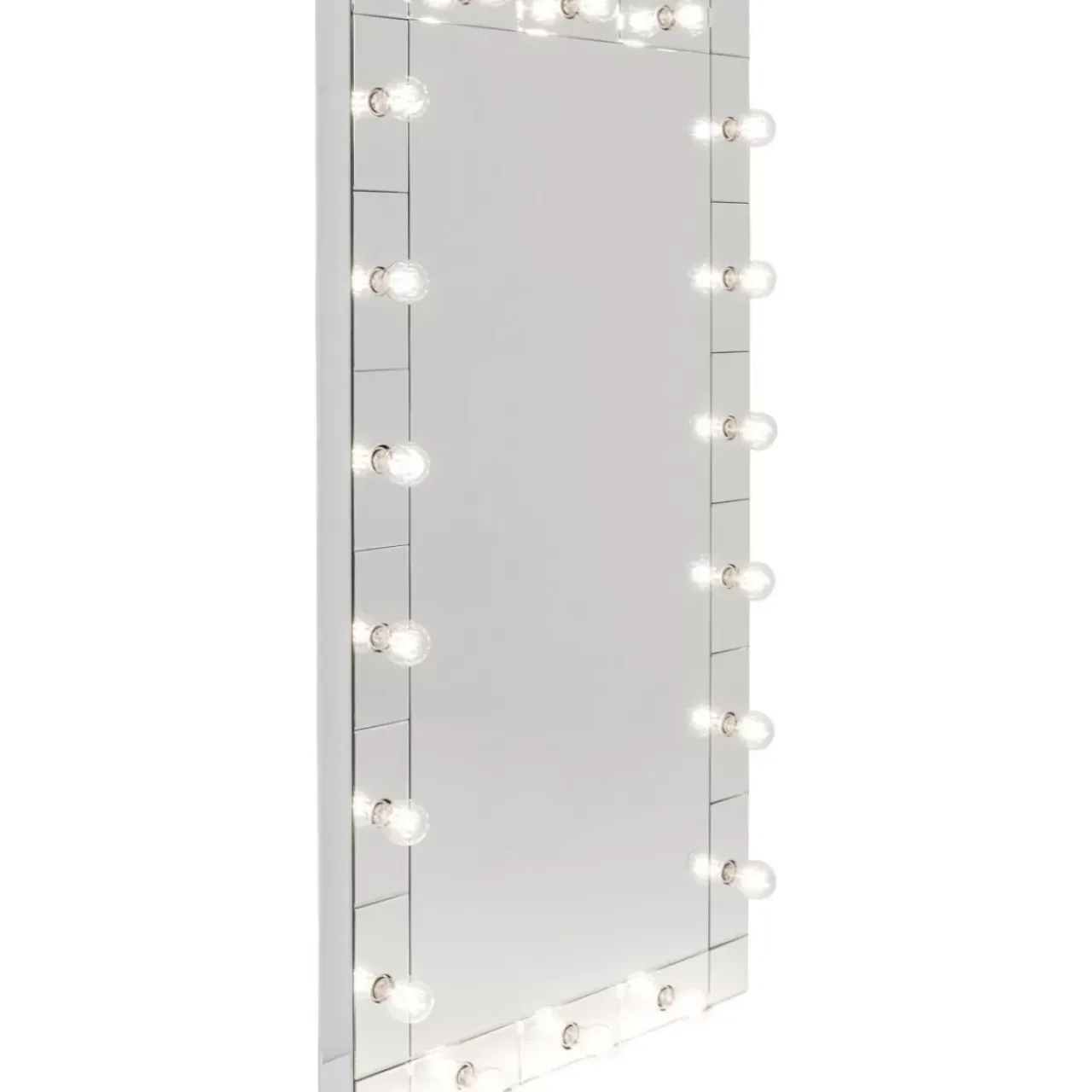 KARE Design Leuchtobjekte-Standspiegel Make Up 160X80