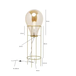 KARE Design Steh & Bodenleuchten-Stehleuchte Pear Frame 158Cm