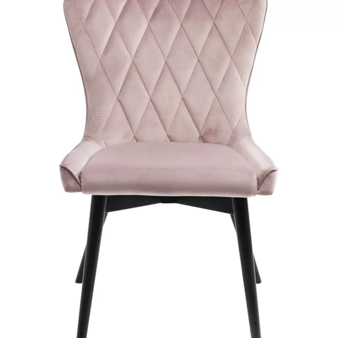 KARE Design Stühle-Stuhl Black Marshall Velvet Rose