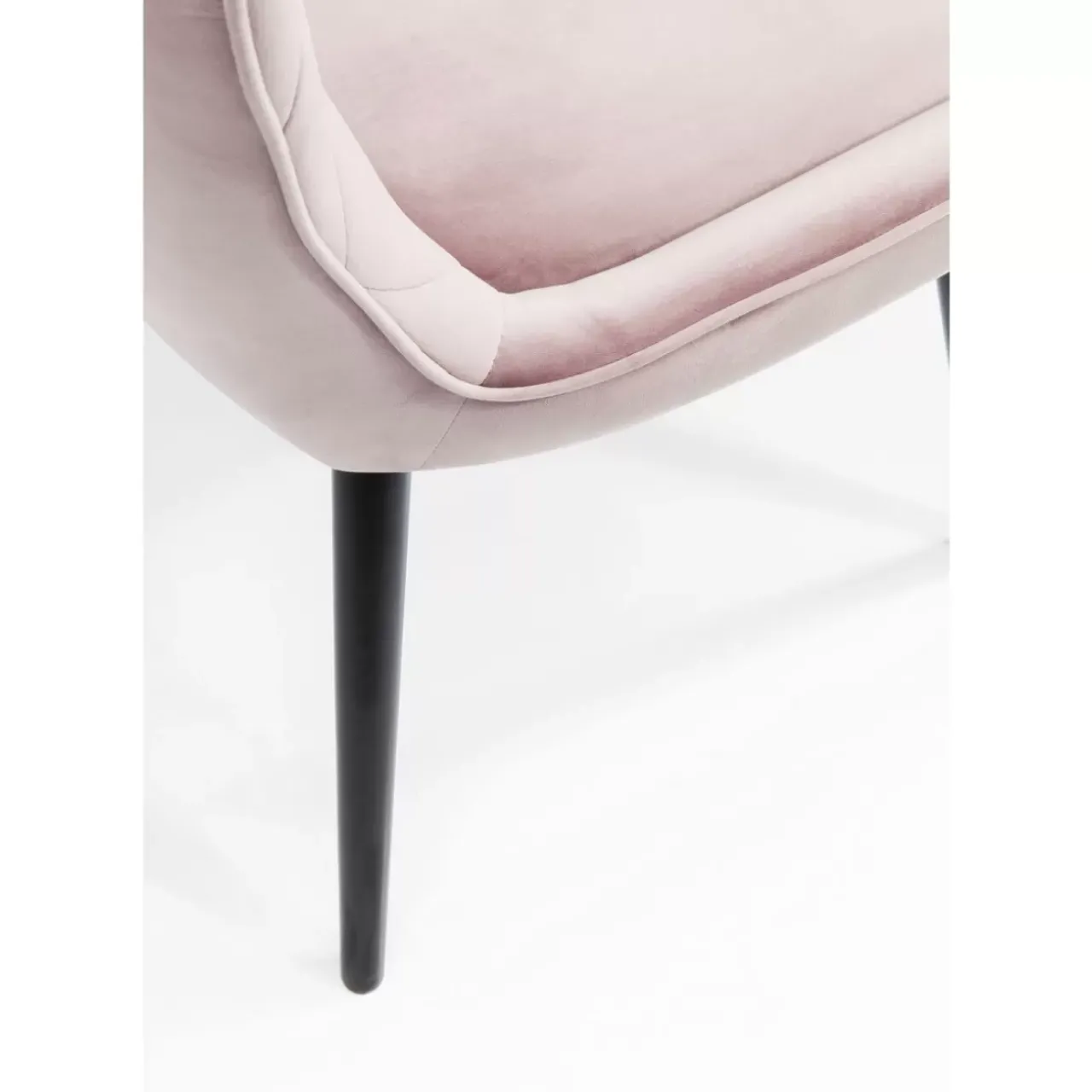 KARE Design Stühle-Stuhl Black Marshall Velvet Rose