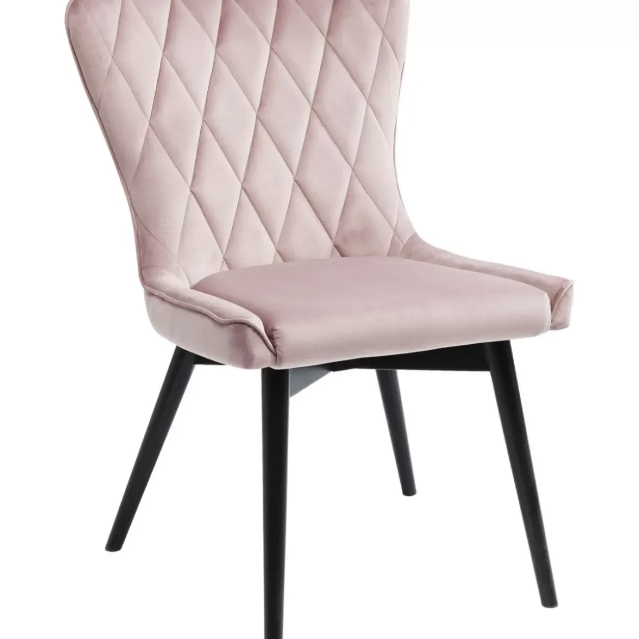 KARE Design Stühle-Stuhl Black Marshall Velvet Rose