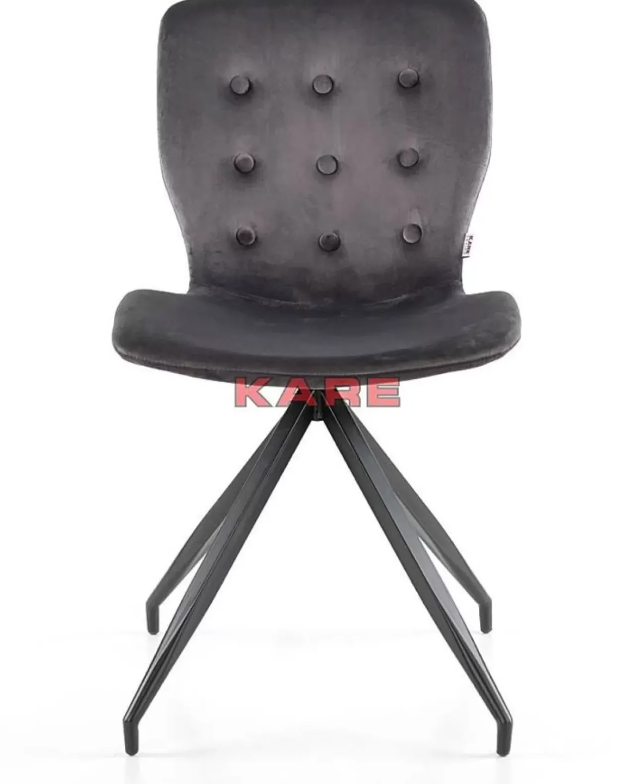 KARE Design Stühle-Stuhl Butterfly Dark Grau