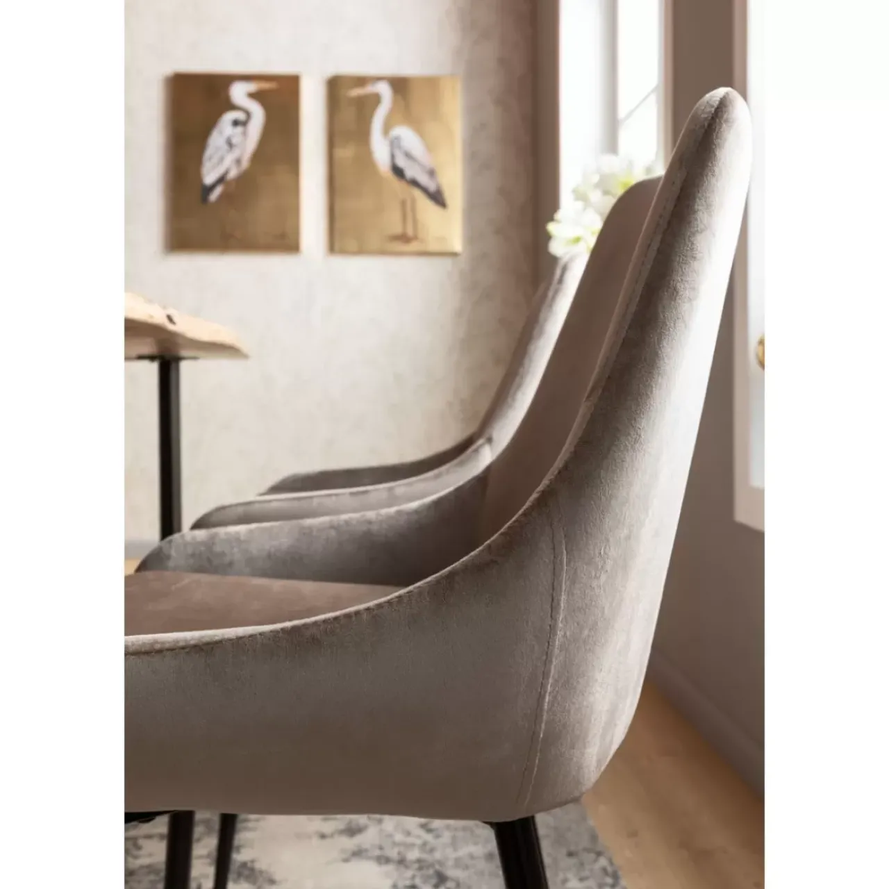 KARE Design Stühle-Stuhl East Side Champagne