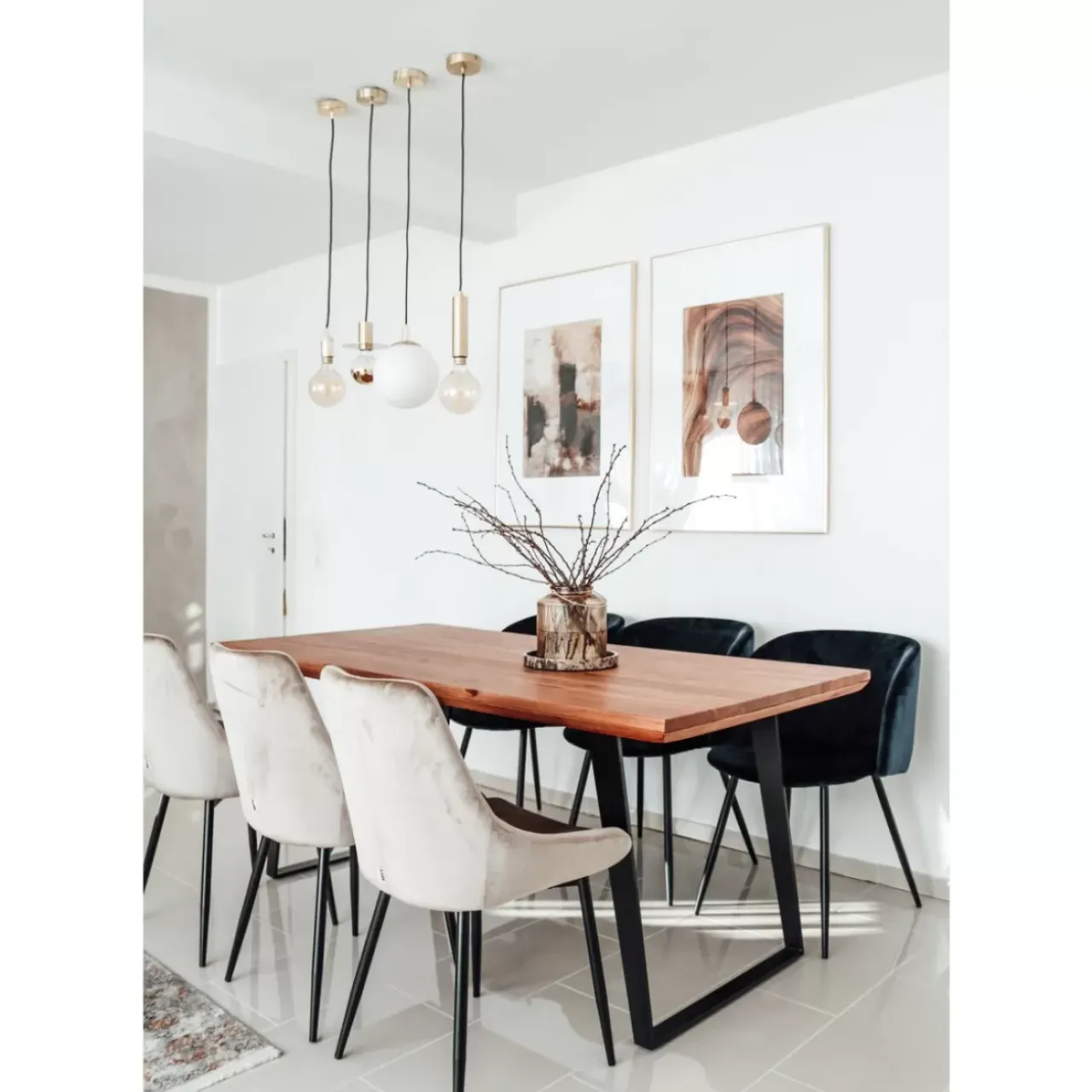 KARE Design Stühle-Stuhl East Side Champagne